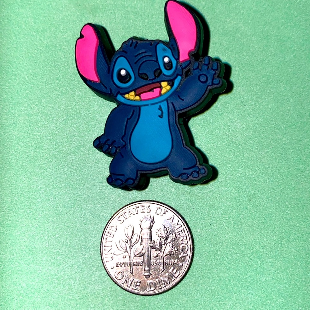 (10 for $15) Lilo & Stitch saying Hello The Movie Croc Shoe Charms